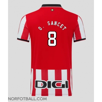 Billige Fotballdrakt Athletic Bilbao Oihan Sancet #8 Replika Hjemmedrakt 2025-26 Kortermet